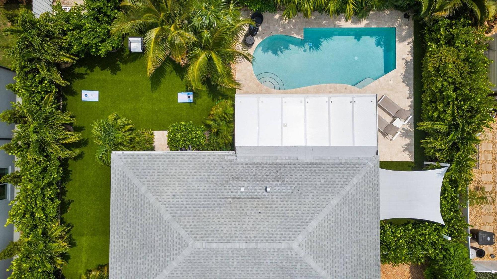 New! Luxurious Villa With Pool In 웨스트 팜 비치 외부 사진